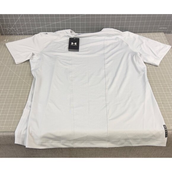 Under Armour UA Rush Short Sleeve Men's Shirt Sz L Fitted New - Picture 5 of 5